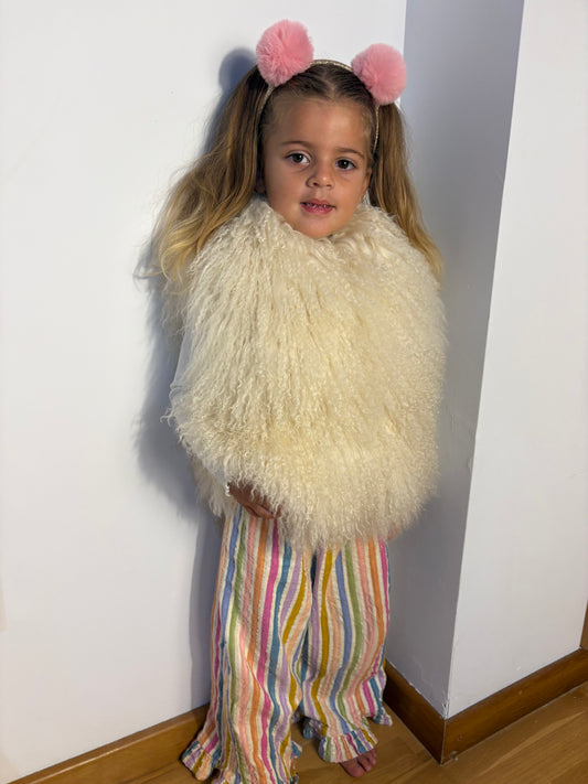 Tiny Tale Cream Gilet