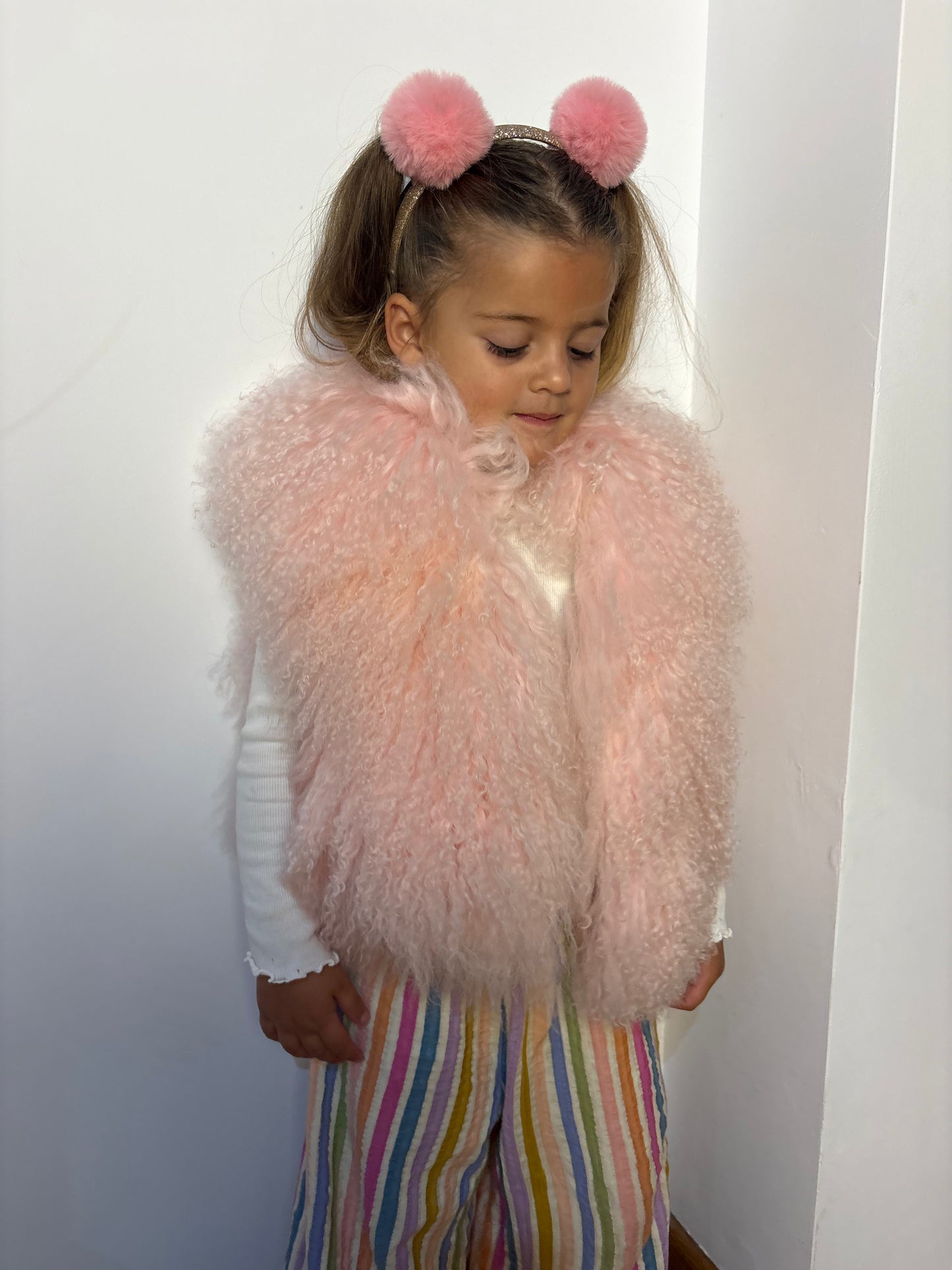 Tiny Tale Gilet Blush Pink