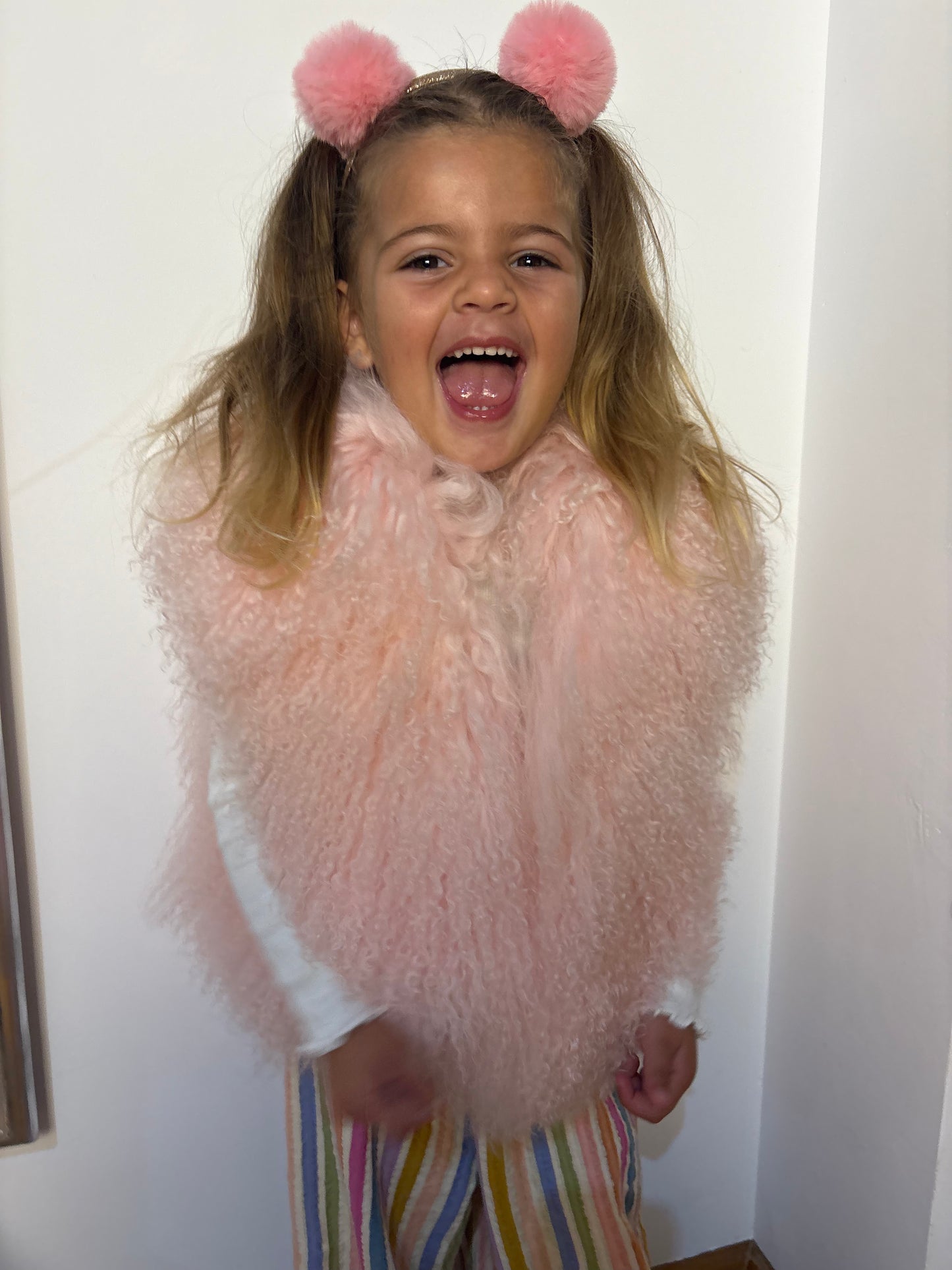 Tiny Tale Gilet Blush Pink
