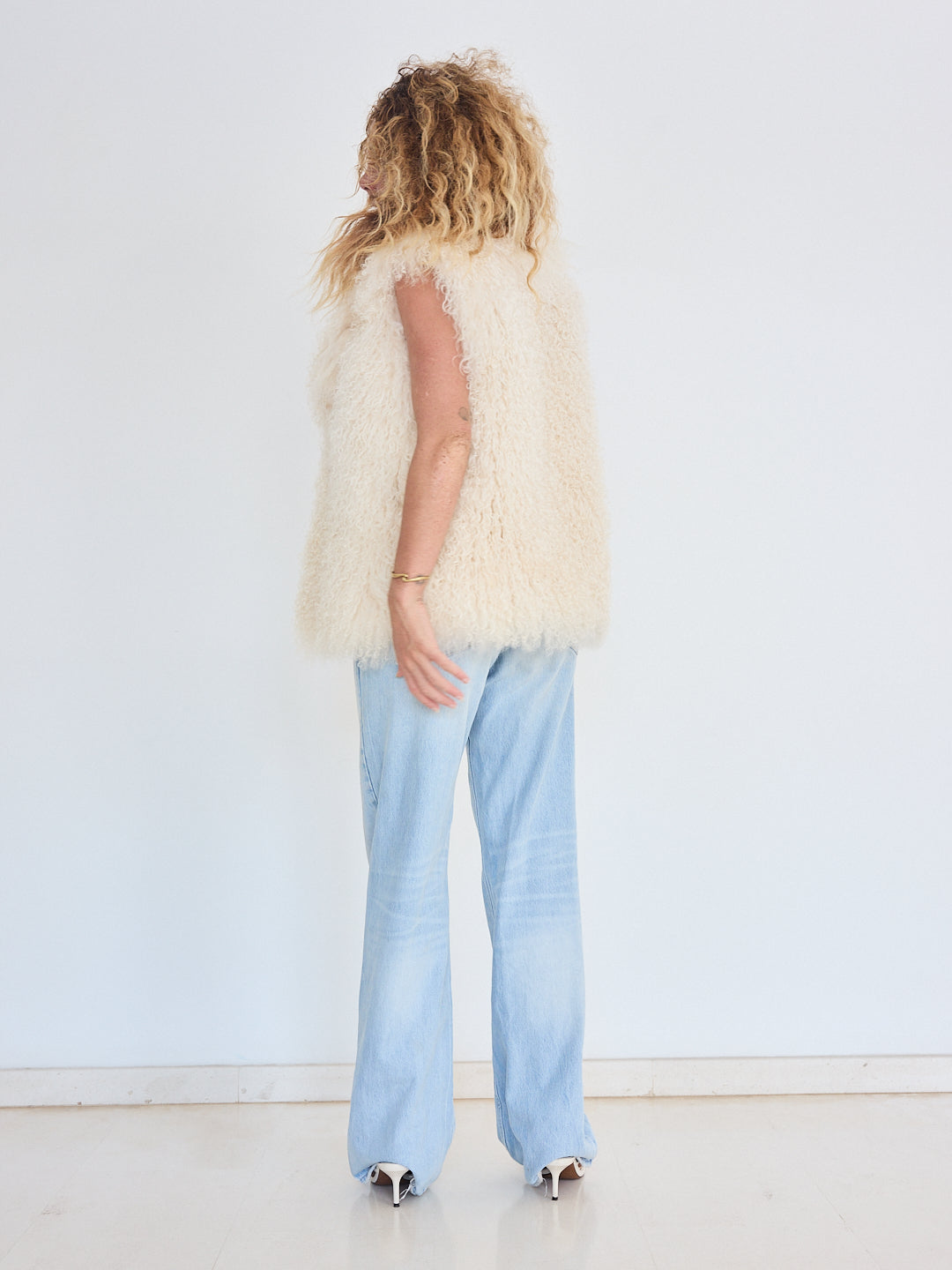 *Pre-Order*: The Mongolian Gilet - Oat