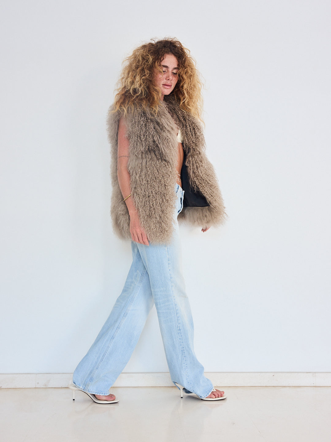 *Pre-Order*: The Mongolian Gilet - Mushroom