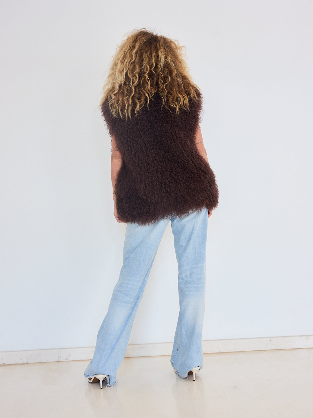 *Pre-Order*: The Mongolian Gilet - Chestnut